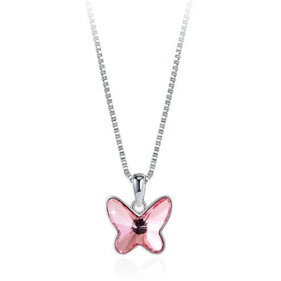 Monemel Swarovski Anneler Günü Özel Kelebek Kolye